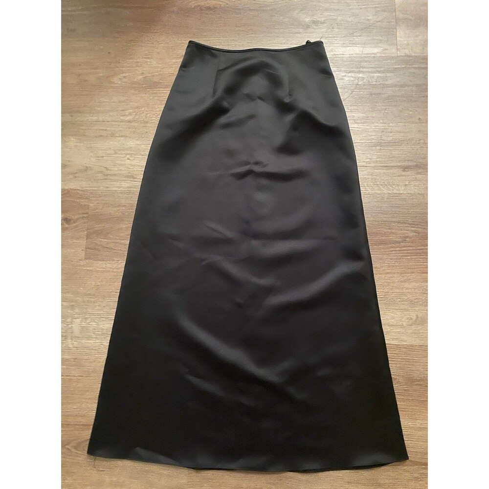 VTG Jessica McClintock Gunne Sax Black Formal Maxi Skirt Whimsigoth  Y2K/80s 90s